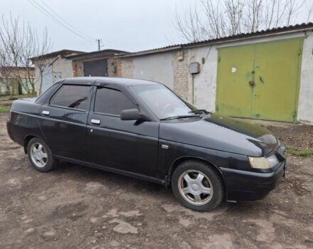 Черный ВАЗ 2110, объемом двигателя 1.6 л и пробегом 150 тыс. км за 2000 $, фото 1 на Automoto.ua