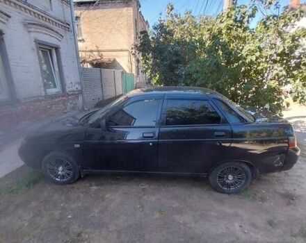 Черный ВАЗ 2110, объемом двигателя 1.6 л и пробегом 190 тыс. км за 2400 $, фото 4 на Automoto.ua
