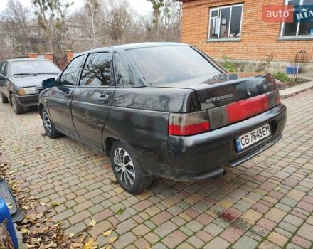 Черный ВАЗ 2110, объемом двигателя 1.6 л и пробегом 250 тыс. км за 1499 $, фото 3 на Automoto.ua