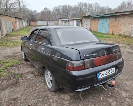 Черный ВАЗ 2110, объемом двигателя 1.6 л и пробегом 150 тыс. км за 2000 $, фото 6 на Automoto.ua