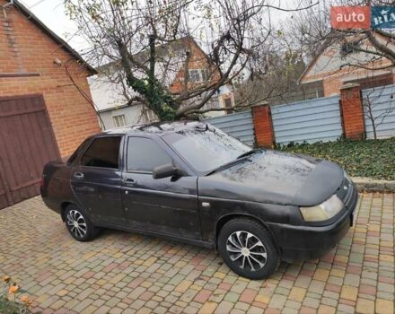 Черный ВАЗ 2110, объемом двигателя 1.6 л и пробегом 250 тыс. км за 1499 $, фото 1 на Automoto.ua