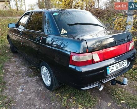 Чорний ВАЗ 2110, об'ємом двигуна 1.6 л та пробігом 208 тис. км за 2000 $, фото 21 на Automoto.ua
