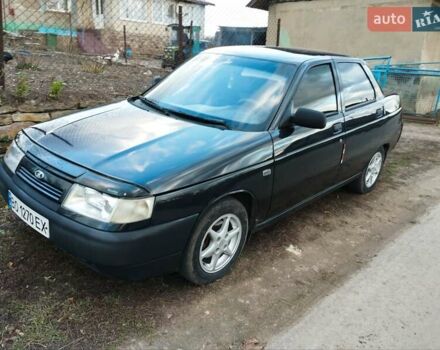 Чорний ВАЗ 2110, об'ємом двигуна 1.6 л та пробігом 208 тис. км за 2150 $, фото 2 на Automoto.ua