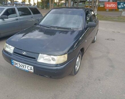 Черный ВАЗ 2110, объемом двигателя 1.6 л и пробегом 210 тыс. км за 1450 $, фото 3 на Automoto.ua