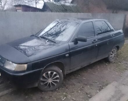 Черный ВАЗ 2110, объемом двигателя 1.6 л и пробегом 500 тыс. км за 593 $, фото 5 на Automoto.ua