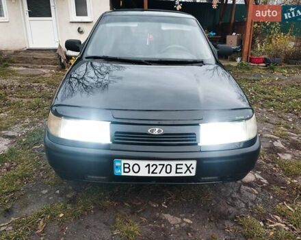 Черный ВАЗ 2110, объемом двигателя 1.6 л и пробегом 209 тыс. км за 2150 $, фото 2 на Automoto.ua