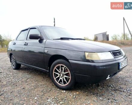 Чорний ВАЗ 2110, об'ємом двигуна 1.6 л та пробігом 209 тис. км за 2500 $, фото 6 на Automoto.ua