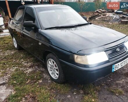 Чорний ВАЗ 2110, об'ємом двигуна 1.6 л та пробігом 209 тис. км за 2150 $, фото 2 на Automoto.ua