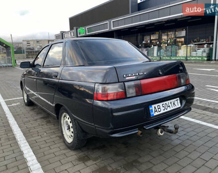 Черный ВАЗ 2110, объемом двигателя 1.6 л и пробегом 81 тыс. км за 3500 $, фото 1 на Automoto.ua