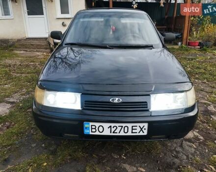 Чорний ВАЗ 2110, об'ємом двигуна 1.6 л та пробігом 208 тис. км за 2150 $, фото 6 на Automoto.ua