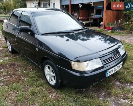 Чорний ВАЗ 2110, об'ємом двигуна 1.6 л та пробігом 208 тис. км за 2150 $, фото 27 на Automoto.ua