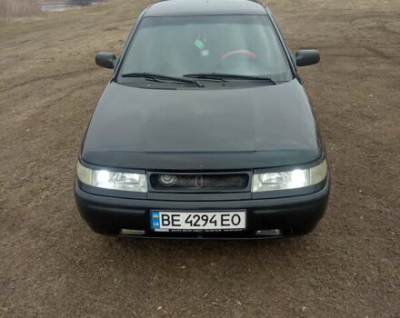 Черный ВАЗ 2110, объемом двигателя 1.6 л и пробегом 178 тыс. км за 3600 $, фото 1 на Automoto.ua