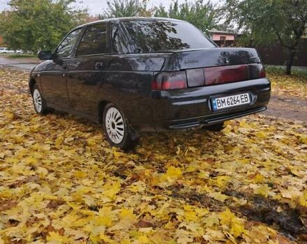Черный ВАЗ 2110, объемом двигателя 1.6 л и пробегом 242 тыс. км за 2000 $, фото 4 на Automoto.ua