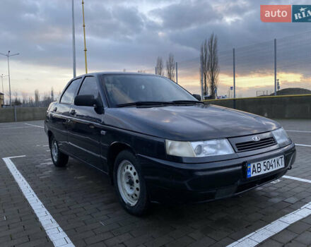 Черный ВАЗ 2110, объемом двигателя 1.6 л и пробегом 81 тыс. км за 3500 $, фото 8 на Automoto.ua