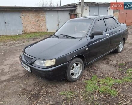 Черный ВАЗ 2110, объемом двигателя 1.6 л и пробегом 149 тыс. км за 2000 $, фото 4 на Automoto.ua