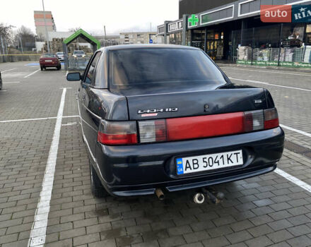 Черный ВАЗ 2110, объемом двигателя 1.6 л и пробегом 81 тыс. км за 3500 $, фото 5 на Automoto.ua