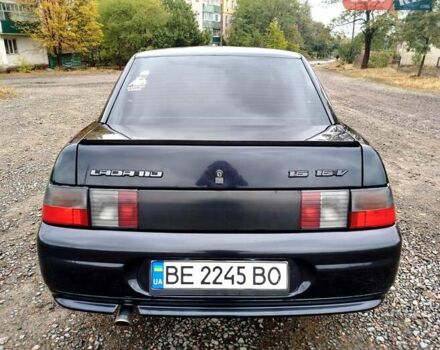Чорний ВАЗ 2110, об'ємом двигуна 1.6 л та пробігом 209 тис. км за 2500 $, фото 13 на Automoto.ua