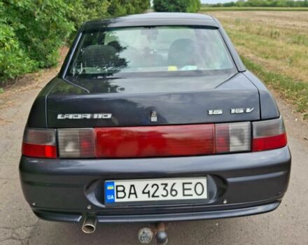 Чорний ВАЗ 2110, об'ємом двигуна 1.6 л та пробігом 194 тис. км за 2319 $, фото 4 на Automoto.ua