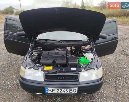 Чорний ВАЗ 2110, об'ємом двигуна 1.6 л та пробігом 209 тис. км за 2500 $, фото 33 на Automoto.ua