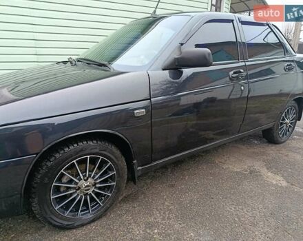 Чорний ВАЗ 2110, об'ємом двигуна 1.6 л та пробігом 71 тис. км за 3450 $, фото 4 на Automoto.ua