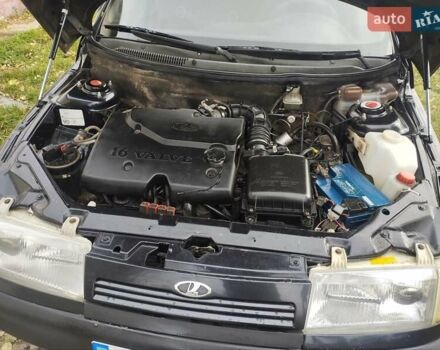 Чорний ВАЗ 2110, об'ємом двигуна 1.6 л та пробігом 208 тис. км за 2150 $, фото 14 на Automoto.ua