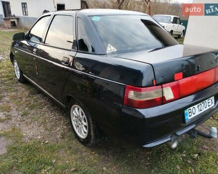 Чорний ВАЗ 2110, об'ємом двигуна 1.6 л та пробігом 209 тис. км за 2150 $, фото 5 на Automoto.ua