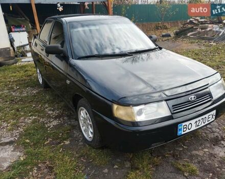 Чорний ВАЗ 2110, об'ємом двигуна 1.6 л та пробігом 208 тис. км за 2150 $, фото 7 на Automoto.ua
