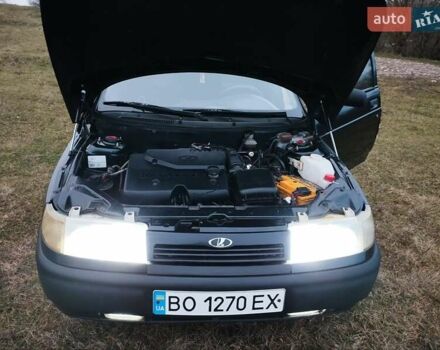 Чорний ВАЗ 2110, об'ємом двигуна 1.6 л та пробігом 209 тис. км за 1999 $, фото 14 на Automoto.ua