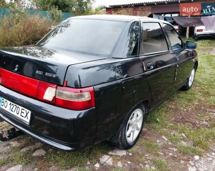 Чорний ВАЗ 2110, об'ємом двигуна 1.6 л та пробігом 208 тис. км за 1999 $, фото 12 на Automoto.ua