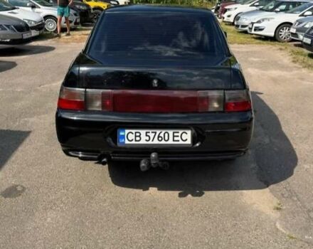 Чорний ВАЗ 2110, об'ємом двигуна 1.6 л та пробігом 265 тис. км за 2999 $, фото 4 на Automoto.ua