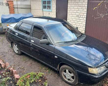 Черный ВАЗ 2110, объемом двигателя 1.6 л и пробегом 130 тыс. км за 1600 $, фото 3 на Automoto.ua