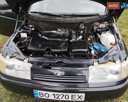 Чорний ВАЗ 2110, об'ємом двигуна 1.6 л та пробігом 208 тис. км за 1999 $, фото 21 на Automoto.ua