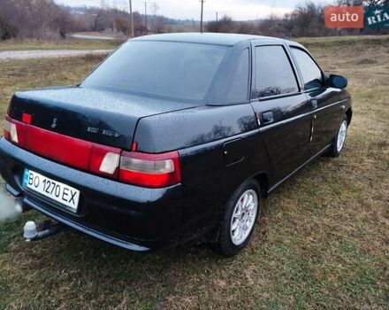 Черный ВАЗ 2110, объемом двигателя 1.6 л и пробегом 209 тыс. км за 1999 $, фото 5 на Automoto.ua