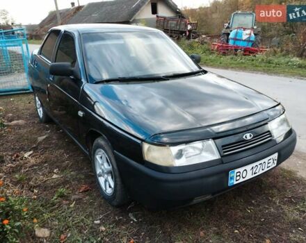 Чорний ВАЗ 2110, об'ємом двигуна 1.6 л та пробігом 208 тис. км за 2150 $, фото 4 на Automoto.ua