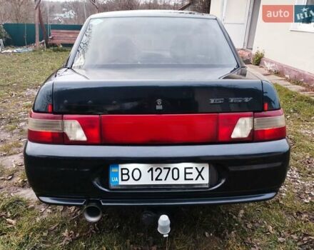 Чорний ВАЗ 2110, об'ємом двигуна 1.6 л та пробігом 209 тис. км за 2150 $, фото 12 на Automoto.ua