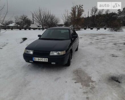 Чорний ВАЗ 2110, об'ємом двигуна 1.6 л та пробігом 167 тис. км за 3000 $, фото 4 на Automoto.ua