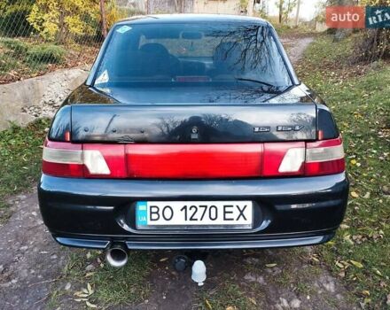 Черный ВАЗ 2110, объемом двигателя 1.6 л и пробегом 208 тыс. км за 2150 $, фото 17 на Automoto.ua