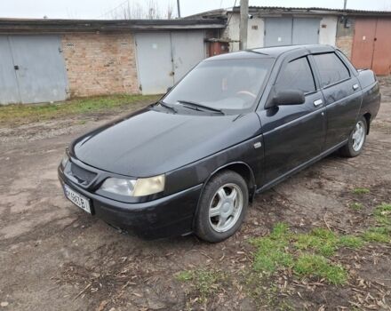 Черный ВАЗ 2110, объемом двигателя 1.6 л и пробегом 150 тыс. км за 2000 $, фото 3 на Automoto.ua