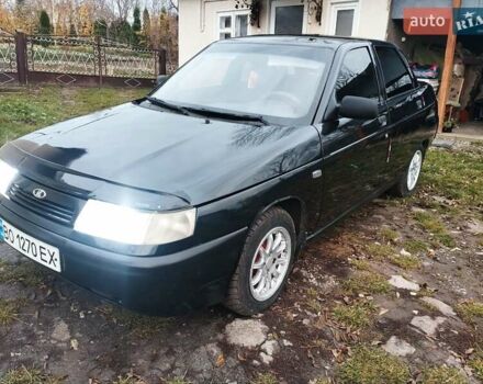 Чорний ВАЗ 2110, об'ємом двигуна 1.6 л та пробігом 208 тис. км за 2150 $, фото 24 на Automoto.ua