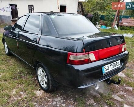 Чорний ВАЗ 2110, об'ємом двигуна 1.6 л та пробігом 208 тис. км за 1999 $, фото 11 на Automoto.ua