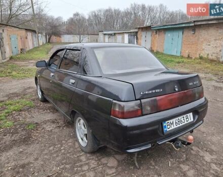 Черный ВАЗ 2110, объемом двигателя 1.6 л и пробегом 149 тыс. км за 2000 $, фото 9 на Automoto.ua