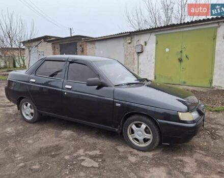 Черный ВАЗ 2110, объемом двигателя 1.6 л и пробегом 149 тыс. км за 2000 $, фото 2 на Automoto.ua
