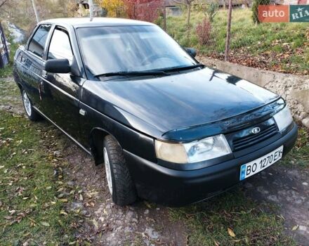 Чорний ВАЗ 2110, об'ємом двигуна 1.6 л та пробігом 209 тис. км за 2150 $, фото 4 на Automoto.ua