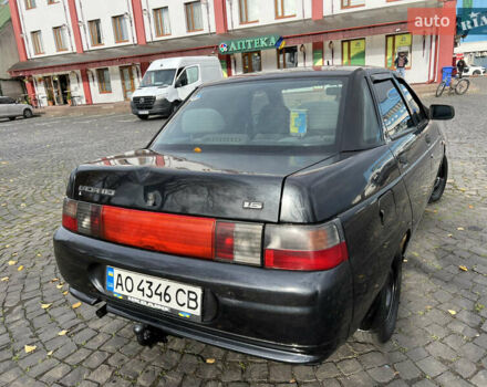 Черный ВАЗ 2110, объемом двигателя 1.6 л и пробегом 60 тыс. км за 1550 $, фото 5 на Automoto.ua