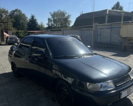Черный ВАЗ 2110, объемом двигателя 1.6 л и пробегом 190 тыс. км за 2300 $, фото 1 на Automoto.ua