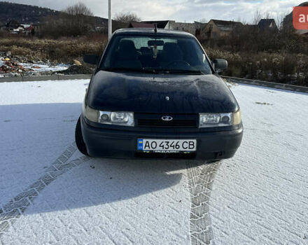 Черный ВАЗ 2110, объемом двигателя 1.6 л и пробегом 128 тыс. км за 1450 $, фото 1 на Automoto.ua