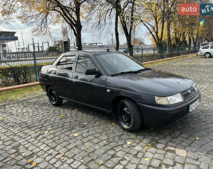 Черный ВАЗ 2110, объемом двигателя 1.6 л и пробегом 60 тыс. км за 1550 $, фото 2 на Automoto.ua