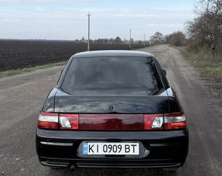 Черный ВАЗ 2110, объемом двигателя 1.6 л и пробегом 116 тыс. км за 3400 $, фото 4 на Automoto.ua