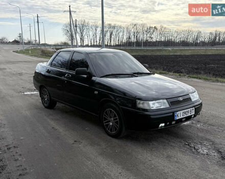 Черный ВАЗ 2110, объемом двигателя 1.6 л и пробегом 116 тыс. км за 3400 $, фото 2 на Automoto.ua