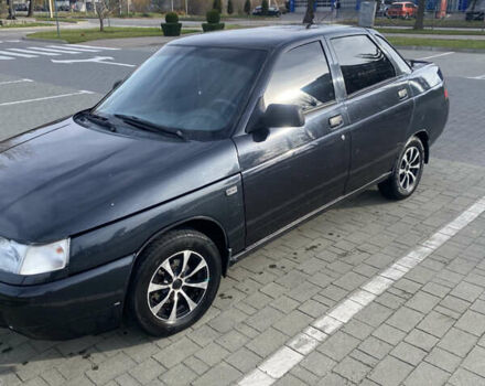 Черный ВАЗ 2110, объемом двигателя 1.6 л и пробегом 48 тыс. км за 2099 $, фото 1 на Automoto.ua